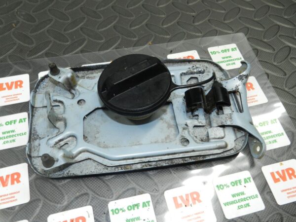 142 NISSAN MICRA K12 CONVERTIBLE C+C. FUEL CAP FLAP COVER IN BLUE - Image 2