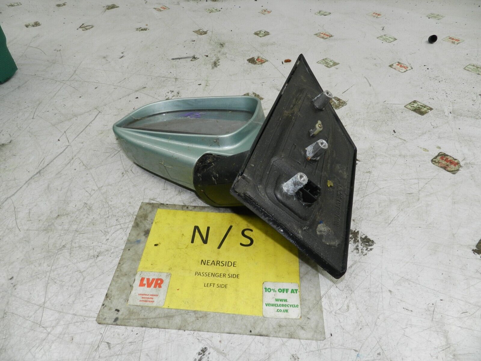 (139) 2003 HYUNDAI MATRIX PASSENGER SIDE WING MIRROR