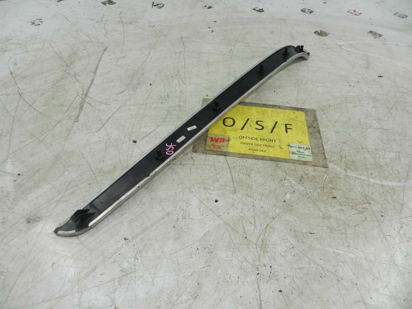 (121) 2007 AUDI A4 SALOON B7. DRIVER SIDE FRONT DOOR TRIM - Image 2