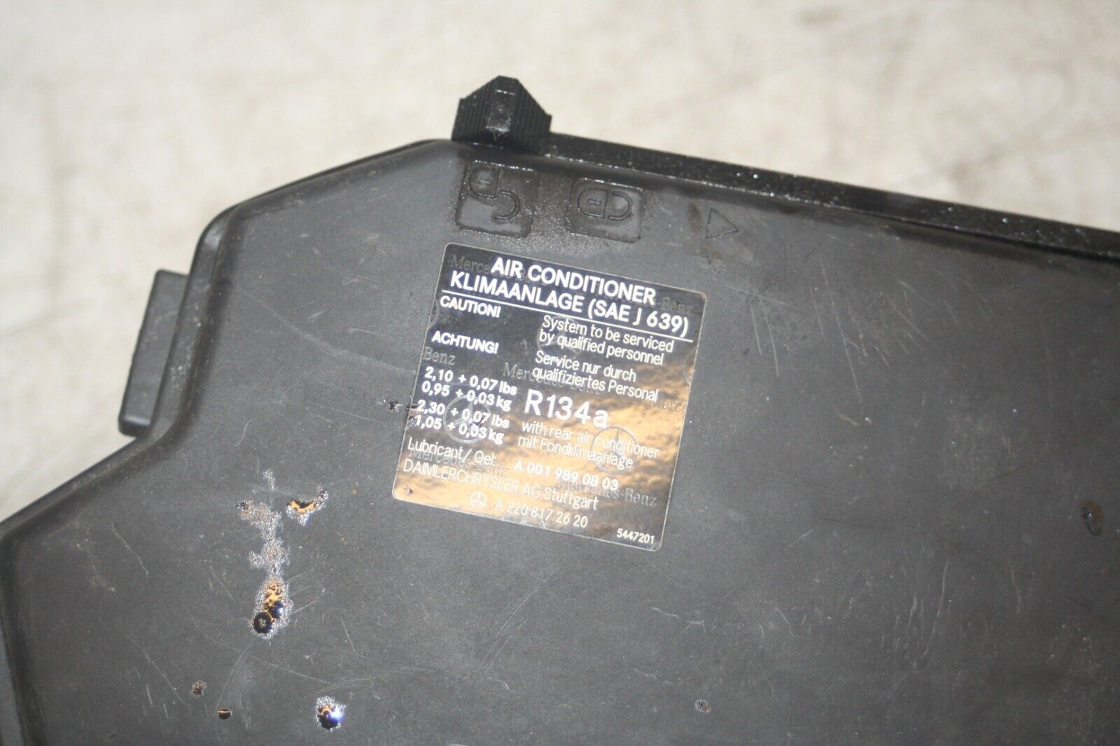 2005 MERCEDES S CLASS W220. 2205400282 COVER - Image 4