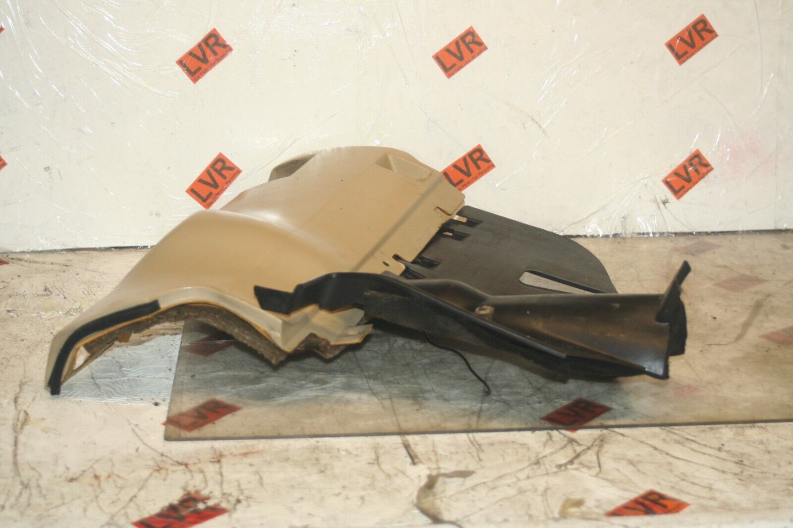 1989 MERCEDES 300E W124. LOWER DASH TRIM UNDER STEERING WHEEL