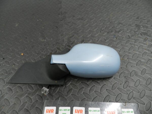 142 NISSAN MICRA K12 CONVERTIBLE C+C. PASSENGER SIDE WING MIRROR IN BLUE - Image 3