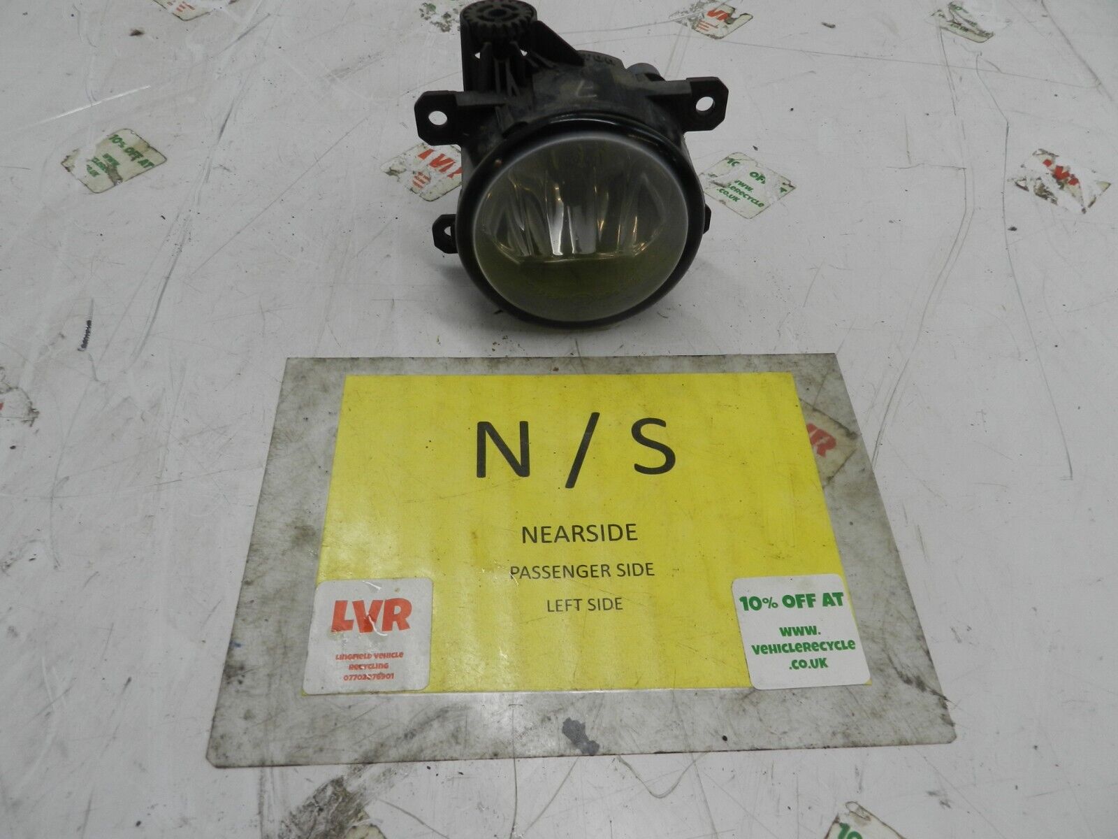 2012 CITROEN C4 VTS MK2 HATCHBACK. PASSENGER SIDE FRONT FOG LIGHT
