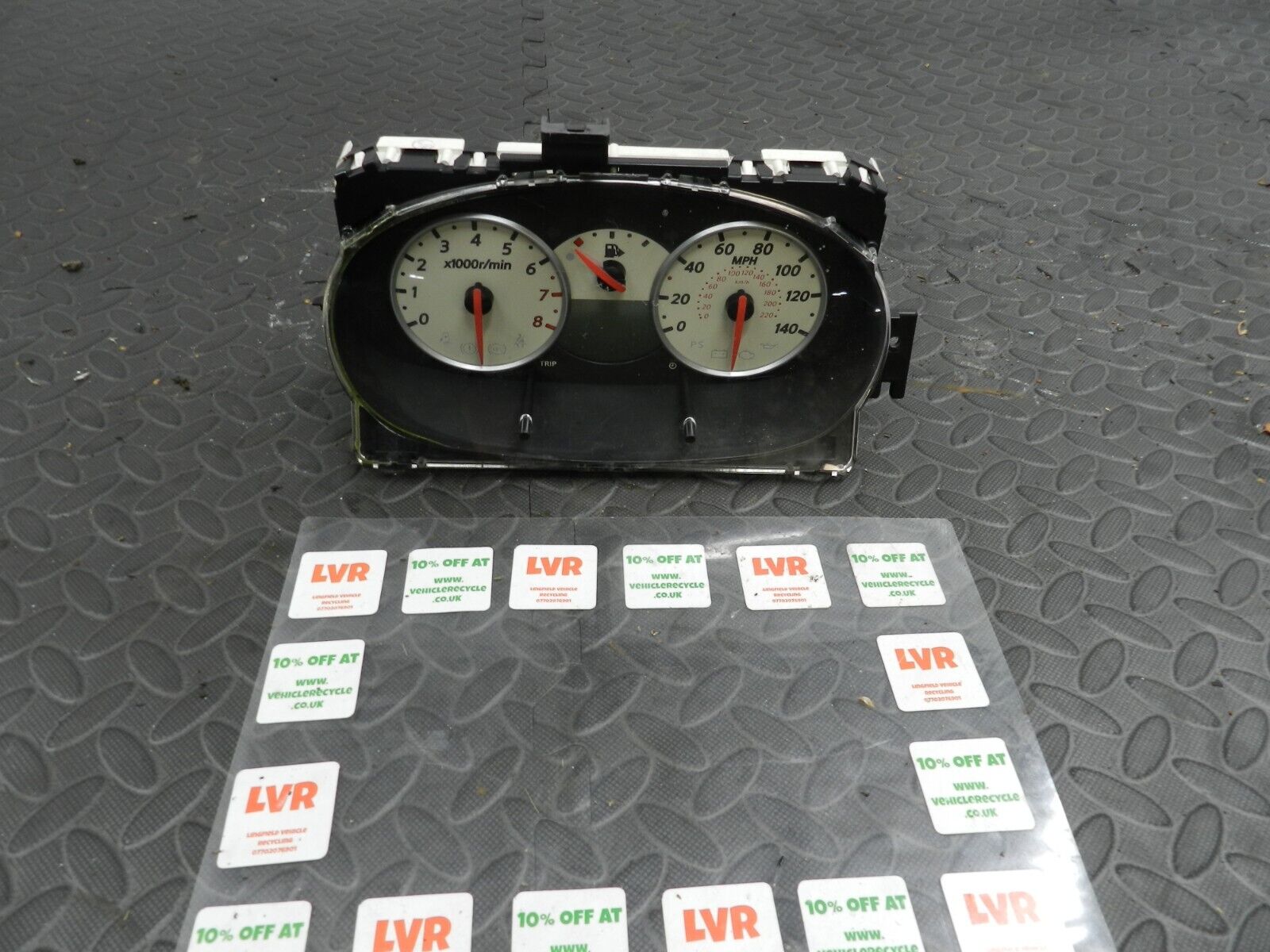 NISSAN MICRA K12 CONVERTIBLE C+C. SPEEDOMETER SPEEDO INSTRUMENT CLUSTER CLOCKS