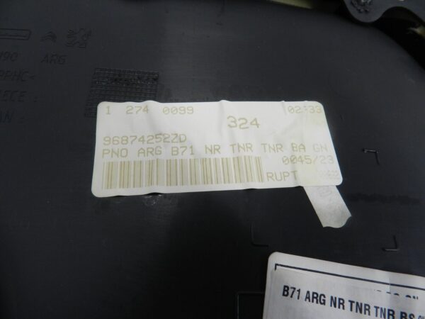 2012 CITROEN C4 VTS MK2 HATCHBACK. PASSENGER SIDE REAR DOOR CARD - Image 4
