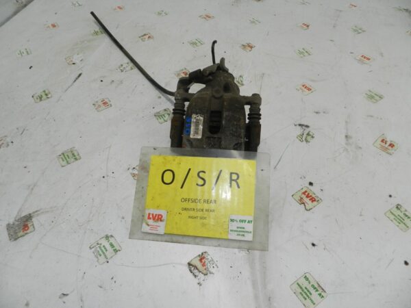 2012 CITROEN C4 VTS MK2 HATCHBACK. DRIVER SIDE REAR BRAKE CALIPER AND CARRIER