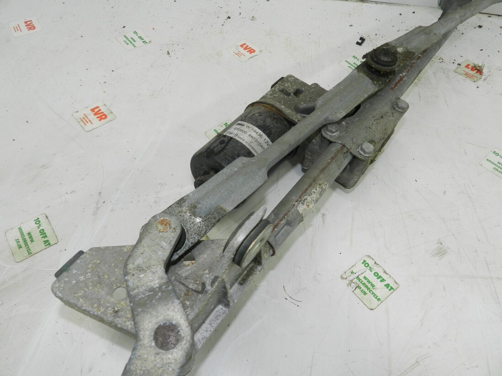 2012 CITROEN C4 VTS MK2 HATCHBACK. FRONT WIPER LINKAGE AND MOTOR - Image 2