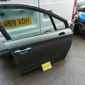 2012 CITROEN C4 VTS MK2 HATCHBACK DRIVER SIDE DOOR FRONT NO DOOR CARD + MIRROR