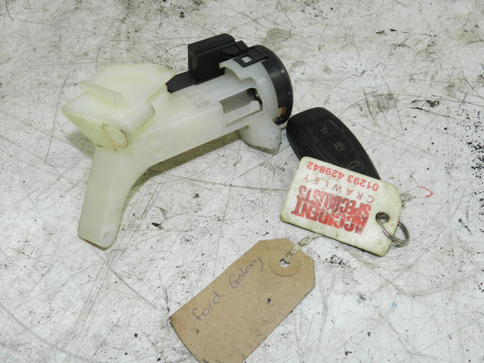 2012 FORD GALAXY MK3 TITANIUM. KEY AND RECEIVER KEYLESS