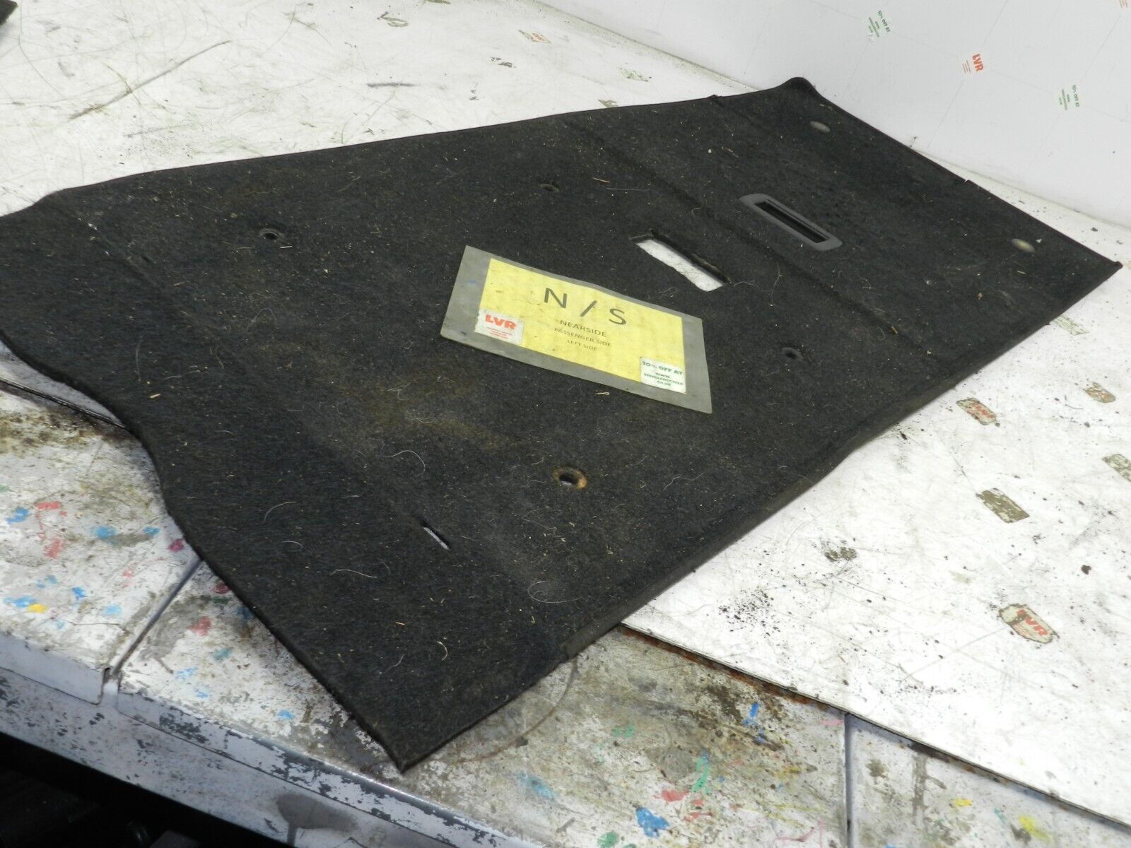 2012 FORD GALAXY MK3 TITANIUM. PASSENGER SIDE REAR THIRD ROW SEAT BOOT COVER
