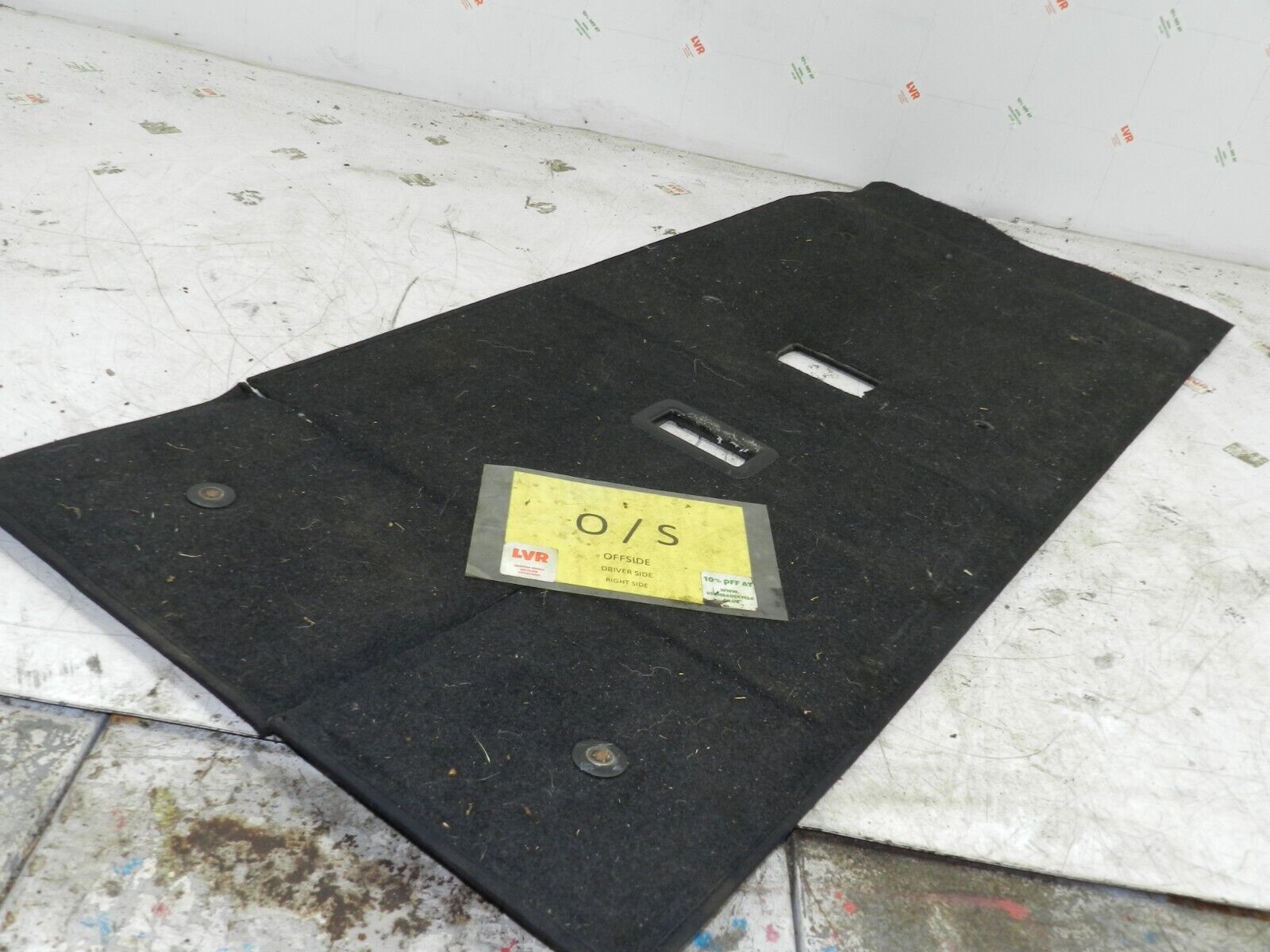 2012 FORD GALAXY MK3 TITANIUM. DRIVER SIDE REAR THIRD ROW SEAT BOOT COVER