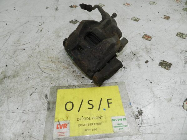 2012 FORD GALAXY MK3 TITANIUM. DRIVER SIDE FRONT BRAKE CALIPER AND CARRIER - Image 3