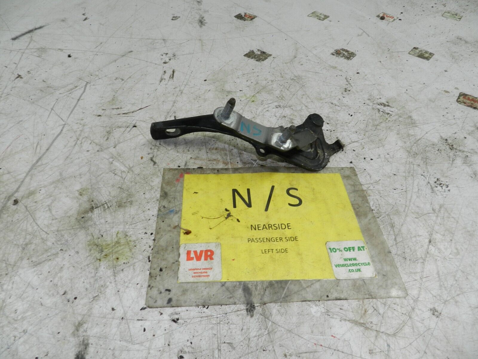 2012 FORD GALAXY MK3 TITANIUM. PASSENGER SIDE BONNET HINGE