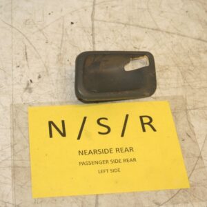 1994 MITSUBISHI PAJERO SHOGUN. PASSENGER SIDE REAR INTERIOR DOOR HANDLE TRIM