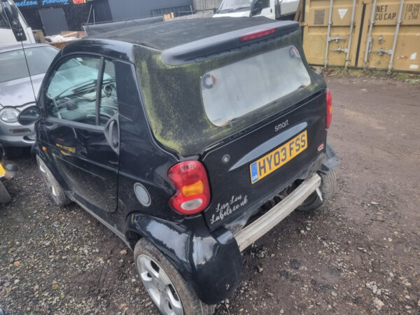 2003 Smart Car Fourtwo City Pure 61. 700cc Turbo Petrol Auto BREAKING ONLY - Image 3