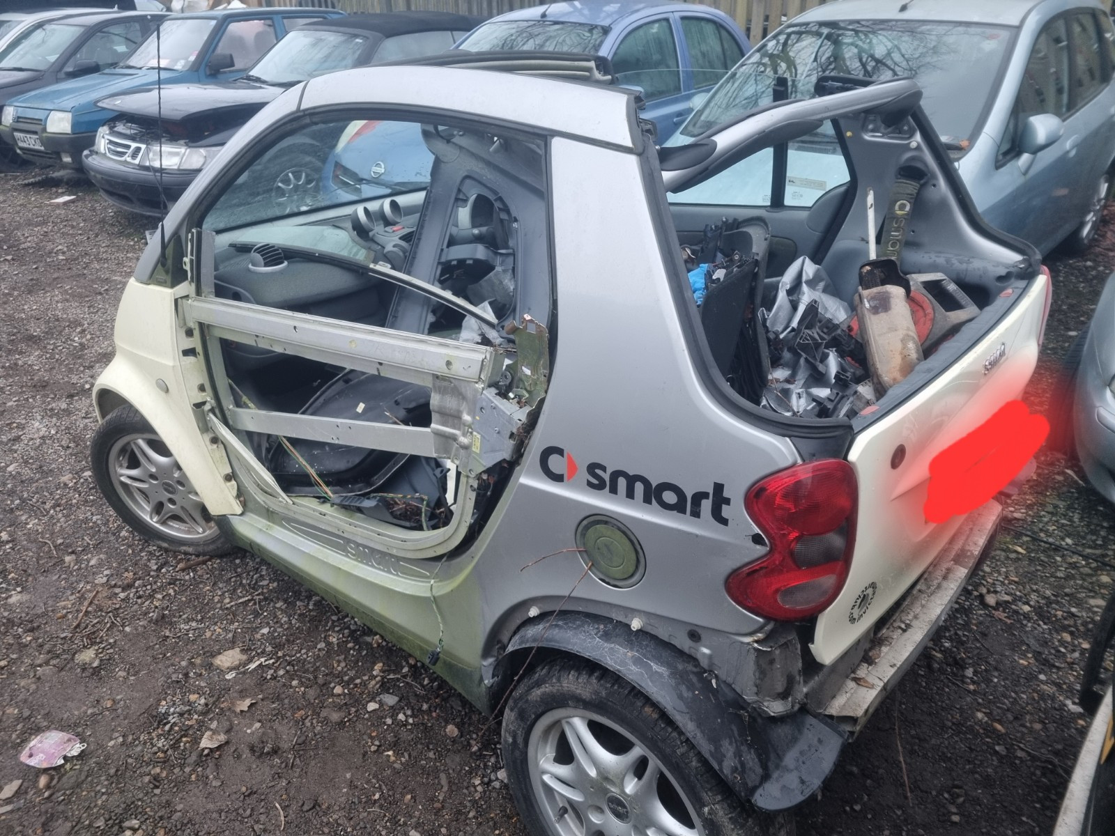 2002 Smart Car Fourtwo Passion Softouch. 600cc Petrol Auto BREAKING ONLY - Image 4