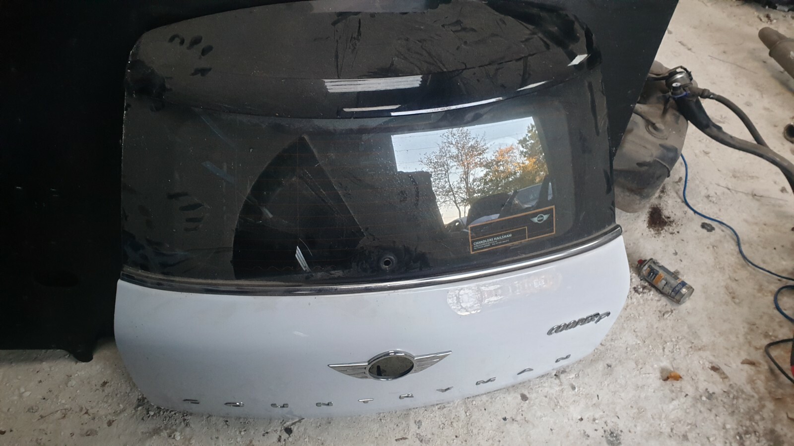 Mini Countryman 2014 1.6 Bare Bootlid Tailgate in White