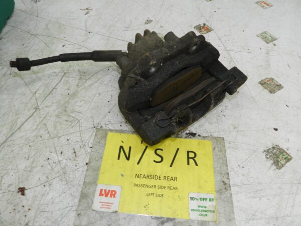 2015 CITROEN BERLINGO MK2. PASSENGER SIDE REAR BRAKE CARRIER + CALIPER - Image 3