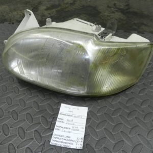(H0002) INSURANCE STOCK HEADLIGHT FORD ESCORT DRIVER SIDE 95AG 13K060 BA DAMAGED
