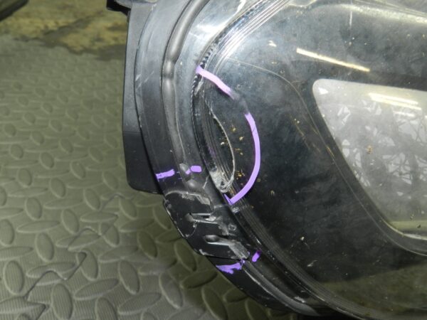 (H0005) INSURANCE HEADLIGHT CITROEN DISPACH DRIVER SIDE 980856788000 DAMAGED - Image 5