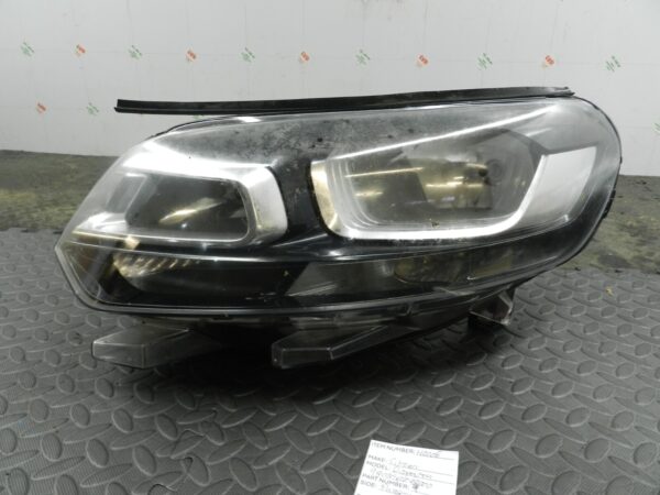 (H0006) INSURANCE HEADLIGHT CITROEN DISPACH PASSENGER SIDE 980856798000 *DAMAGED