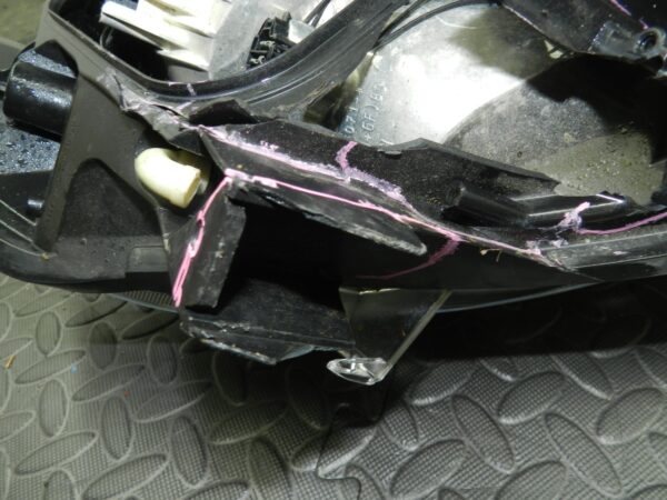 (H0006) INSURANCE HEADLIGHT CITROEN DISPACH PASSENGER SIDE 980856798000 *DAMAGED - Image 6