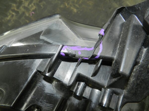 (H0015) INSURANCE HEADLIGHT FIAT DOBLO DRIVER SIDE   *DAMAGED* - Image 7