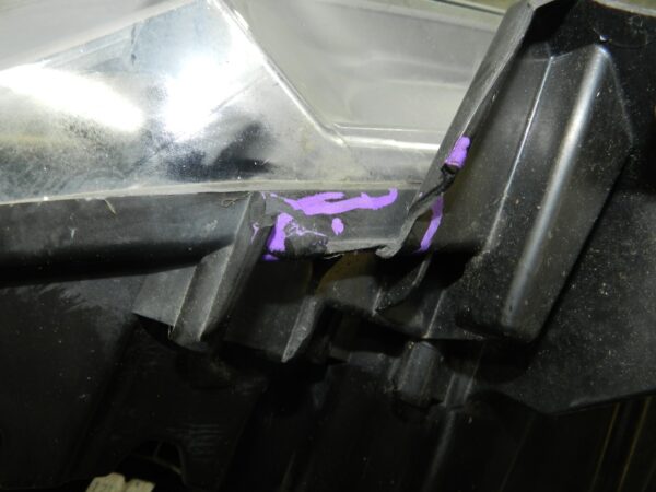 (H0015) INSURANCE HEADLIGHT FIAT DOBLO DRIVER SIDE   *DAMAGED* - Image 8