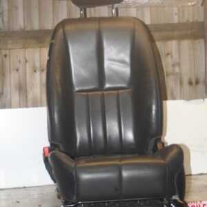 JAGUAR S TYPE. BLACK LEATHER FRONT SEATS