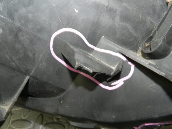 (H0029) INSURANCE DAMAGED HEADLIGHT CITROEN BERLINGO DRIVER SIDE 889318067 - Image 4