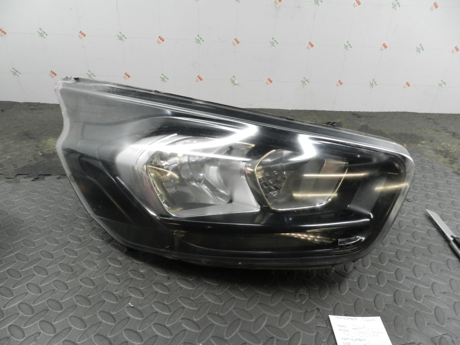 (H0039) INSURANCE DAMAGED HEADLIGHT FORD TRANSIT CUSTOM DRIVER SIDE JK2113W029AF - Image 2