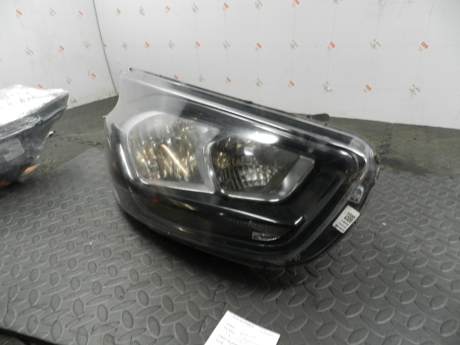 (H0039) INSURANCE DAMAGED HEADLIGHT FORD TRANSIT CUSTOM DRIVER SIDE JK2113W029AF - Image 3