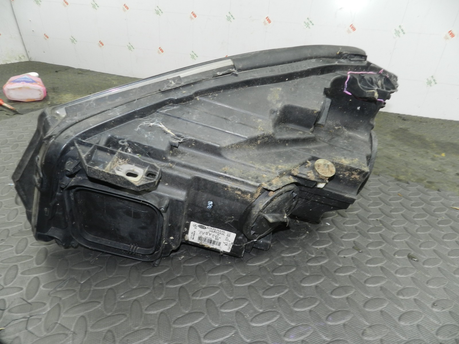 (H0043) INSURANCE DAMAGED HEADLIGHT MERCEDES A CLASS DRIVER SIDE A1768200461 - Image 7