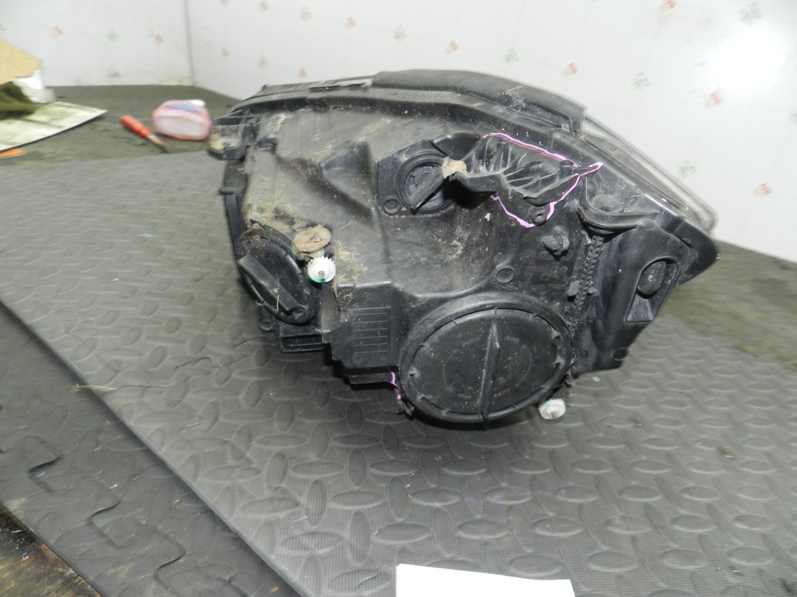 (H0043) INSURANCE DAMAGED HEADLIGHT MERCEDES A CLASS DRIVER SIDE A1768200461 - Image 8