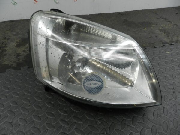 (H0052) INSURANCE DAMAGED HEADLIGHT CITROEN BERLINGO DRIVER SIDE 98499850