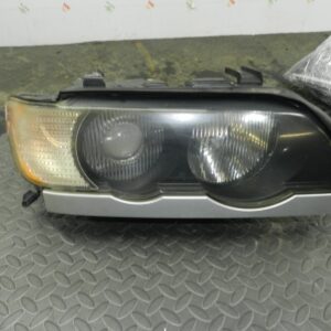 (H0058) INSURANCE DAMAGED HEADLIGHT BMW X5 DRIVER SIDE