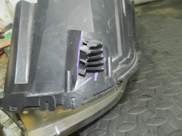 (H0065) INSURANCE DAMAGED HEADLIGHT PEUGEOT EXPERT PASSENGER SIDE 9808573780 - Image 7