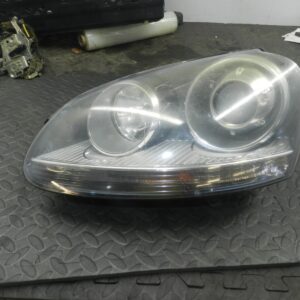 (H0076) INSURANCE DAMAGED HEADLIGHT VOLKSWAGEN GOLF MK5 R32 PASSENGER 1K6941031