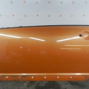 156. 2003 CITROEN C3 PLURIEL CONVERTIBLE. PASSENGER SIDE DOOR SHELL IN ORANGE