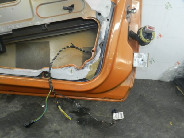 156. 2003 CITROEN C3 PLURIEL CONVERTIBLE. PASSENGER SIDE DOOR SHELL IN ORANGE - Image 5