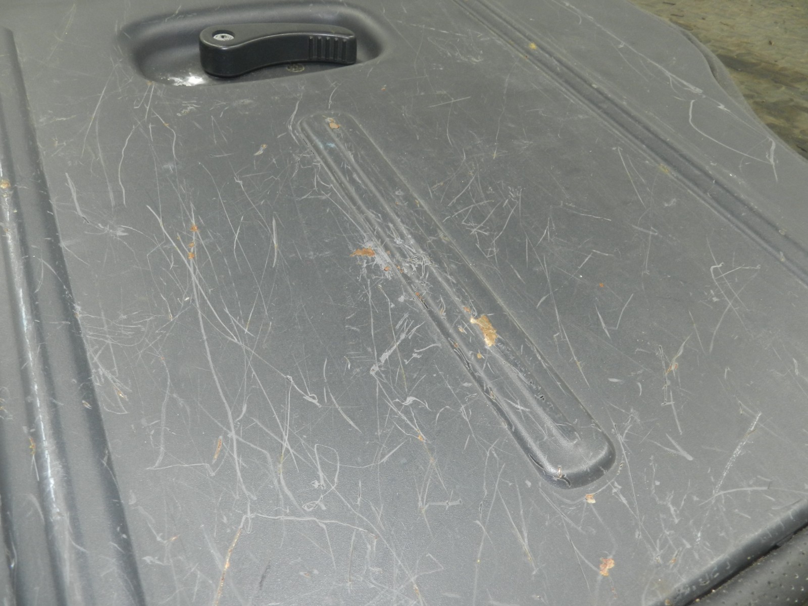 156. 2003 CITROEN C3 PLURIEL CONVERTIBLE. REAR LEATHER SEATS BLACK & CREAM - Image 8