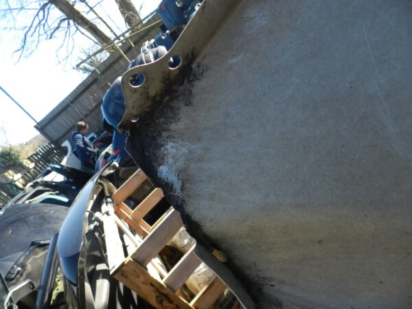 (154) 2003 LAND ROVER DISCOVERY 2 TD5. DRIVER SIDE WING IN SILVER - Image 8