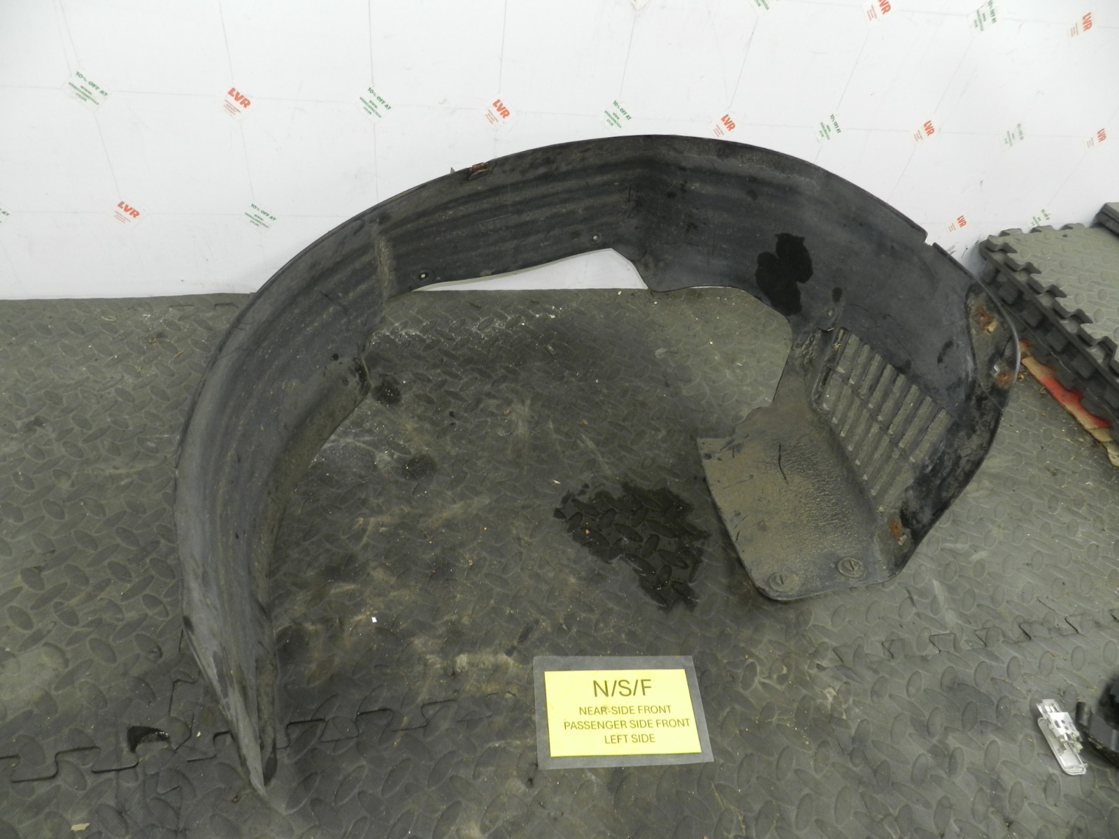 (160) 2000 AUDI TT QUATTRO 8N. PASSENGER SIDE FRONT INNER WHEEL ARCH LINER