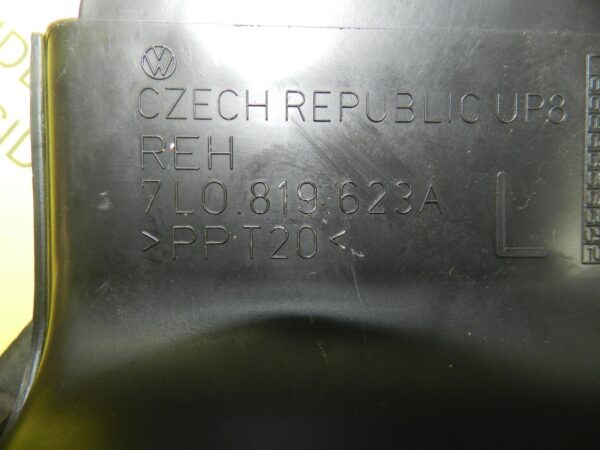 159. 2010 AUDI Q7 S LINE. UNDER SEAT HEATING VENT DUCT 7L0819623A - Image 5