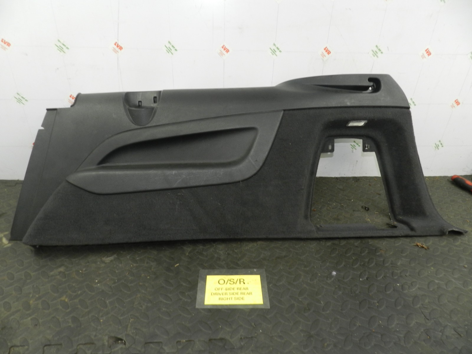 159. 2010 AUDI Q7 S LINE. DRIVER REAR BOOT SIDE PANEL TRIM