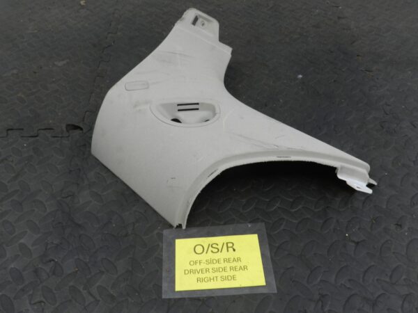 159. 2010 AUDI Q7 S LINE. DRIVER SIDE REAR C PILLAR TRIM
