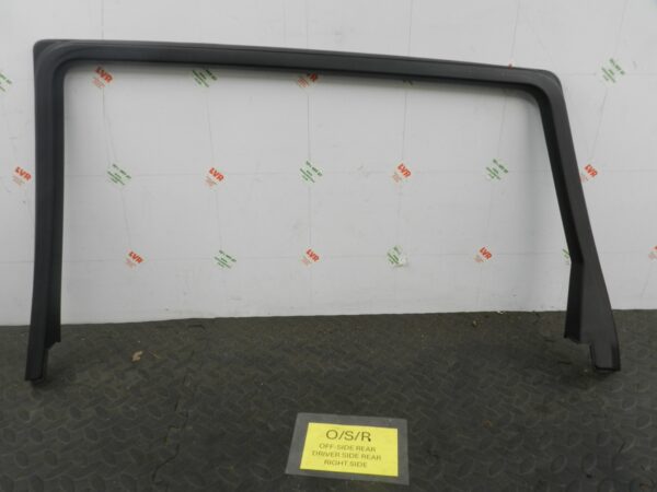159. 2010 AUDI Q7 S LINE. DRIVER SIDE REAR DOOR SURROUND TRIM