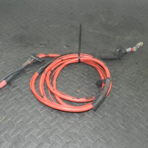 157. 1997 BMW 323I E36 CONVERTIBLE. MAIN POWER CABLES BOOT / BULKHEAD LEAD LINES