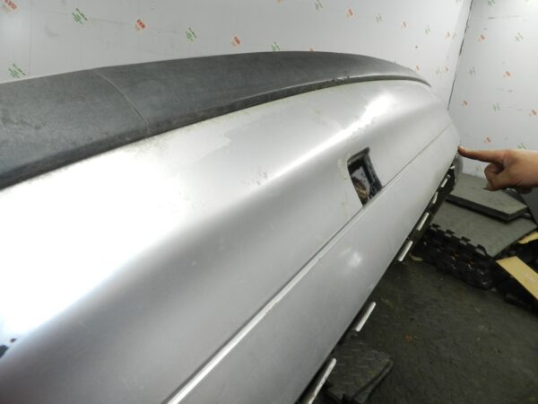 157. 1997 BMW 323I E36 CONVERTIBLE. REAR BUMPER IN SILVER NEEDS REPAINT - Image 6