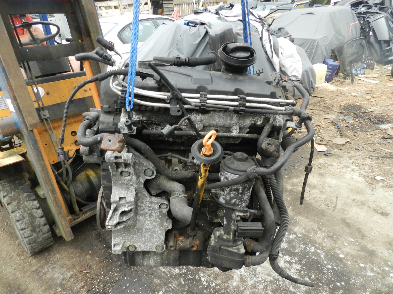 161, 2008 VOLKSWAGEN PASSAT B6 ESTATE. BXE ENGINE